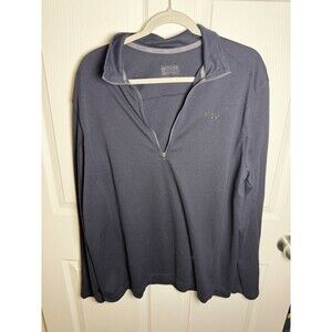 Outdoor Research Blackridge Pullover Active Top Wool Blend Quarter Zip Black M